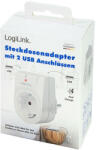 LogiLink 1 Plug + 2 USB (PA0246)