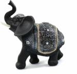 Ella Home Statueta Black Elephant Silver din rasina, Negru, 14cm ComfortTravel Luggage (2388)
