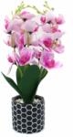 Ella Home Ghiveci Cu Flori Artificiale, Orchid, Roz, 32cm ComfortTravel Luggage (2359)