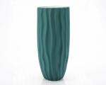 Ella Home Vaza decorativa "Waves" verde ComfortTravel Luggage (1967)