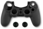 Spartan Gear Playstation 4 Silicon Skin Cover and Thumb Grips Black 072219 (072219)
