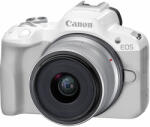 Canon EOS R50 + RF-S 18-45mm f/4.5-6.3 IS STM White (5812C013AA) Digitális fényképezőgép