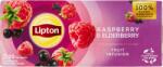Lipton Fruit Infusion Raspberry & Elderberry ízesített gyümölcstea 20 db teafilter 32 g