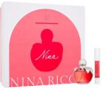 Nina Ricci Nina set cadou Apă de toaletă 50 ml + ruj de buze Jumbo Lipstick Matte 2, 5 g Iconic Pink pentru femei