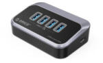 ORICO Hub USB Orico M34A-G2, 4x USB 3.2 Gen2, Grey (M34A-G2-05-BK)