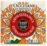 L`Occitane en Provence Gyengéd szilárd szappan Powdered Shea (Extra-Gentle Soap) 50 g