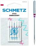 Schmetz Set 5 ace de brodat, finete 75, Schmetz 130/705 H-E VMS
