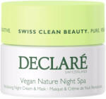 Declaré Éjszakai revitalizáló krém és maszk érzékeny bőrre Vegan Nature Night Spa (Revitalising Cream & Mask) 50 ml