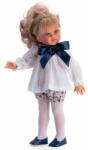 Asivil Papusa Sabrina Blonda cu Camasa Alba cu Funda 40cm Asi 0516370 (AS0516370) Papusa