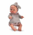 Asivil Bebelus Alex cu Puloveras Gri 36cm (AS0527580) - ookee Papusa