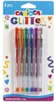 CARIOCA Glitter zselés toll, 6 szín / készlet