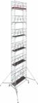 KRAUSE STABILO Professional gurulóállvány, 10 -es sorozat, mezőméret: 2.5 m x 0.75 m, munkamagasság: 13.4 m (772114)