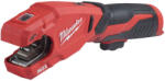 Milwaukee akkus csővágó rozsdamentes acélhoz M12 PCSS-0 12V alapgép (4933479241) - megatool
