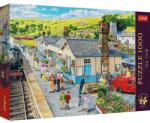 Trefl 1000-db-os Premium Plus puzzle - Tea Time - Vasútállomás (10810) (10810)