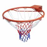 vidaXL Narancssárga kosárlabda készlet gyűrűvel és hálóval 45 cm (90498)