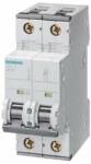 Siemens 5SY5206-7 DC áramkörökhöz 440V, 10KA, 2P C 6A kismegszakító (5SY5206-7) - pepita