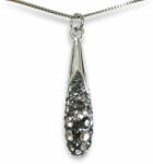  Bilion Swarovski Csepp Medál - Ezüst Nyaklánc (glam680)