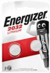 Energizer Gombelem, CR2032, 2 db, ENERGIZER (EECR2032D)