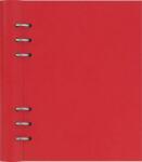 FILOFAX Tervező, naptár és füzet betéttel, A5, FILOFAX "Clipbook Classic", piros (NFX023615)