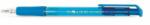 FlexOffice Golyóstoll, 0, 4 mm, nyomógombos, FLEXOFFICE "EasyGrip", kék (FOGT08K) - jatekotthon
