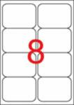 APLI Etikett, univerzális, 99, 1x67, 7 mm, kerekített sarkú, APLI, 800 etikett/csomag (LCA2420) - jatekotthon