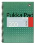 Pukka Pad Spirálfüzet, A4+, kockás, 100 lap, PUKKA PAD, "Metallic Jotta (PUPJJM018K) - jatekotthon