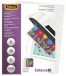 Fellowes Meleglamináló fólia, lefűzhető, 80 mikron, A4, fényes, 100 db, FELLOWES (IFW54525) - jatekotthon