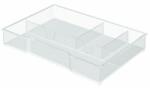 Leitz Rendszerező tálca Leitz "Plus/Wow Cube" fiókos irattárolókhoz, LEITZ, áttetsző (E52150002) - jatekotthon