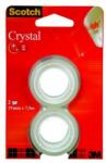 3M Ragasztószalag, 19 mm x 7, 5 m, 3M SCOTCH "Crystal (LPM61975R2) - jatekotthon