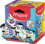 Maped Radír display, vegyes minták, MAPED "Ergo Fun Multicolor (IMA119001) - jatekotthon