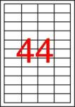 APLI Etikett, univerzális, 48, 5x25, 4 mm, APLI, 440 etikett/csomag (LCA12925) - jatekotthon
