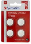Verbatim Gombelem, CR2032, 4 db, VERBATIM "Premium (VECR20324) - jatekotthon