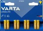 VARTA Elem, AAA mikro, 8 db, VARTA "Longlife (VELEAAA8) - jatekotthon