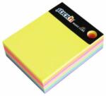 STICK N Öntapadó jegyzettömb, 101x76 mm, 280 lap, STICK N "Magic Cube", neon színek (SN21255) - jatekotthon