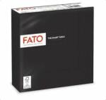 FATO Szalvéta, 1/4 hajtogatott, 33x33 cm, FATO "Smart Table", fekete (KHT1059) - jatekotthon