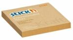 STICK N Öntapadó jegyzettömb, 76x76 mm, 100 lap, STICK N "Kraft Notes", barna (SN21639) - jatekotthon