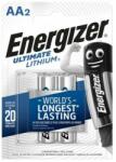Energizer Elem, AA ceruza, 2 db, Lítium, ENERGIZER "Ultimate Lithium (EEAA2L) - jatekotthon