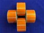  Etikett, thermo, 25x45 mm, 1000 etikett/tekercs, narancs (ISCT2545N) - jatekotthon