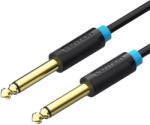 Vention Cablu audio Vention BAABI, 2x Jack 6.35mm tata, 3m, Negru (056426)