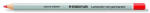 STAEDTLER Jelölőceruza, hatszögletű, mindenre író, lemosható (omnichrom), STAEDTLER "Lumocolor 108", piros (TS1082) (TS1082)