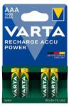 VARTA Elem tölthető akku AAA mikro 1000 mAH Power 4 db/csomag, Varta (54580)