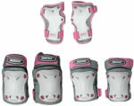 Roces Védőfelszerelés Roces Jr Ventilated 3 Pack 301352 White/Pink 003 M