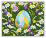  Megbújva a Virágok Között - húsvéti számfestő készlet