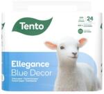 Tento toalettpapír Blue Decor 3 rétegű 24 tekercses (130lap/tekercs)