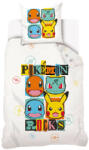Carbotex Pokémon Rocks ágyneműhuzat 140×200cm, 70×90 cm (CBX3230651POK)