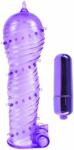Pipedream Duo Textured Sleeve and Mini Bullet Purple