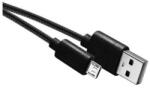 EMOS Töltő- és adatkábel USB-A 2.0 / micro USB-B 2.0, 2 m, fekete (SM7008BL) - conlight