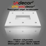 Indecor T-120x90-LP T-120x90-LP Téglalap álmennyezet sziget test LED panel világításhoz (T-120x90-LP)