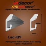 Indecor Lec-04 Mennyezeti rejtett világítás díszléc (Lec-04)