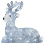 EMOS LED karácsonyi szarvas, 27 cm, kültéri és beltéri, hideg fehér, időzítő (DCFC06)